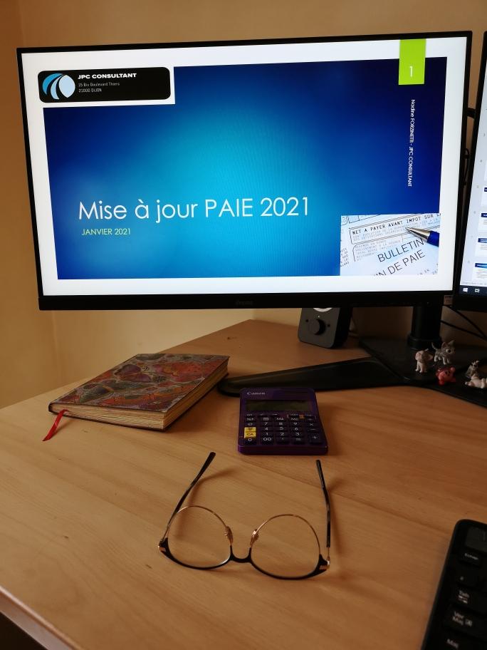 Maj paie visio